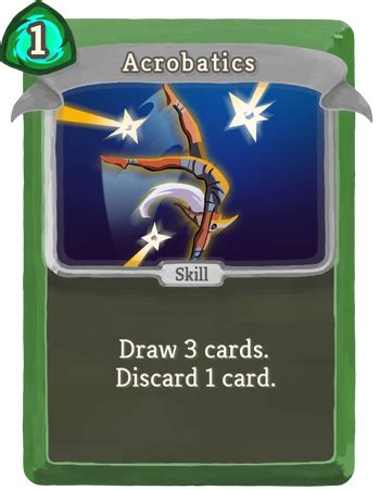 slay the spire acrobatics.